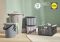 Lidl bietet Haushaltswaren aus recyceltem Plastik an. Nachhaltigere Eimer, Kleiderbügel und Aufbewahrungsboxen ab 25. Februar in allen Lidl-Filialen erhältlich.